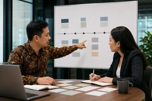 Hình minh họa khóa học Thiết lập mục tiêu và kế hoạch trong môi trường làm việc