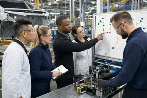 Hình minh họa khóa học Quản Lý Sản Xuất Tinh Gọn - Lean trong môi trường làm việc